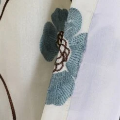 Set Of 2 Royal Garden Kitchen Curtain Tiers Blue - Lush Décor -Lush Decor Store GUEST 04da6682 6b6a 47e8 80af 74f1d55f4dea