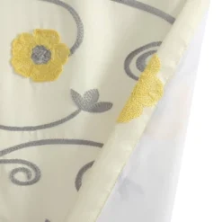 42"x18" Royal Garden Window Valance Yellow - Lush Décor -Lush Decor Store GUEST 05cdea2c 5838 46db a269 96df5a688063