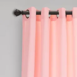 Lush Décor Umbre Fiesta Light Filtering Window Curtain Panels Set