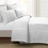 Drew Stripe Farmhouse Silver-Infused Antimicrobial Comforter Set - Lush Décor -Lush Decor Store GUEST 0eb7f084 dc1d 47a6 8482 40106da15644