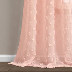 Set Of 2 (84"x38") Textured Dot Grommet Sheer Window Curtain Panels - Lush Décor 12 Set Of 2 (84"x38") Textured Dot Grommet Sheer Window Curtain Panels - Lush Décor -Lush Decor Store GUEST 10426dee c62c 4beb ad9e 263bb56c724d