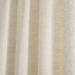 52"x84" Lush Decor Emily Leaves Embroidered Window Curtain Panels Neutral Pair -Lush Decor Store GUEST 106e3da7 d046 4804 b882 a95a8017ed3e