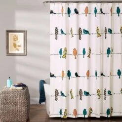 Rowley Birds Shower Curtain - Lush Décor 15 Rowley Birds Shower Curtain - Lush Décor -Lush Decor Store GUEST 1246ece2 7534 44f5 8a56 f851250c88bc
