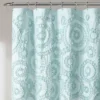 72"x84" Keila Shower Curtain Blue - Lush Décor 1 72"x84" Keila Shower Curtain Blue - Lush Décor -Lush Decor Store GUEST 13d4dff3 d902 437e b617 4de858669e7d