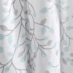 Lush Decor Linen Button Botanical Garden Window Curtain Panels Blue/Gray Single 40X84 8 Lush Decor Linen Button Botanical Garden Window Curtain Panels Blue/Gray Single 40X84 -Lush Decor Store GUEST 16b1d1de 3241 405e 8336 a90604af8a74