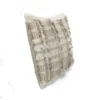 20"x20" Oversize Spencer Square Throw Pillow Taupe - Lush Décor