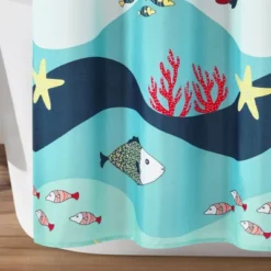 72"x72" Kids' Sea Life Shower Curtain Blue - Lush Décor -Lush Decor Store GUEST 1cbbf9aa e932 41f6 b067 78830c805de0
