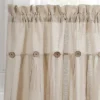 Set Of 2 Farmhouse Linen Button Kitchen Curtain Tiers - Lush Décor 2 Set Of 2 Farmhouse Linen Button Kitchen Curtain Tiers - Lush Décor -Lush Decor Store GUEST 1d294746 54cc 477e a2a2 d25ef67359de