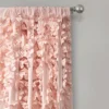 Lush Décor Riley Window Curtain Panel Blush Single 54x84 -Lush Decor Store GUEST 1d890584 9fb7 4b5a 90c3 366fbfa8179f