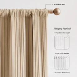 38"x84" Lush Decor Glam Pleated Velvet Light Filtering Window Curtain Panels Neutral Pair -Lush Decor Store GUEST 1f65d305 5611 4b7b 89d8 e9f194938654