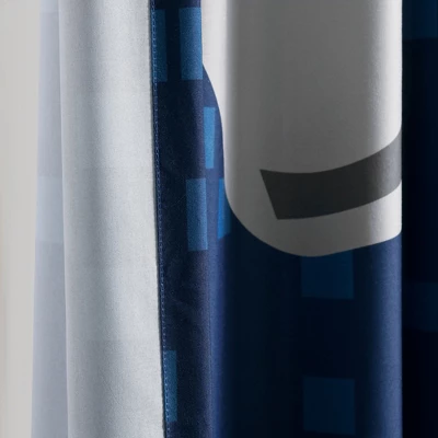 Lush Décor Video Games Window Curtain Panels Navy/Multi 52X84 Set 5 Lush Décor Video Games Window Curtain Panels Navy/Multi 52X84 Set - Image 3