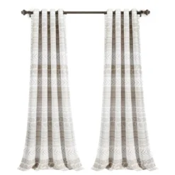 Set Of 2 Hygge Geo Light Filtering Window Curtain Panels - Lush Décor -Lush Decor Store GUEST 214d4a6d 6247 4c88 836c 222856fef7b6