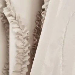 1pc 54"x84" Light Filtering Avon Curtain Panel Beige - Lush Décor -Lush Decor Store GUEST 219d7eed 215a 488d a6bc 8feab970b5d1