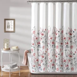 72"x72" Clarissa Floral Shower Curtain - Lush Décor -Lush Decor Store GUEST 22bcb693 9af7 4844 95da de7c1687b67f