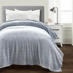 68"x92" Super Cozy Ultra Soft Ribbed Faux Fur Throw Blanket - Lush Décor -Lush Decor Store GUEST 24503ad9 d95b 43ba 9bd0 63a78ab61b36