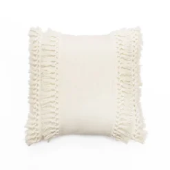 20"x20" Oversize Modern Tassel Square Throw Pillow - Lush Décor -Lush Decor Store GUEST 28fdc9ae 9c6e 4803 90e9 fb770165e66d
