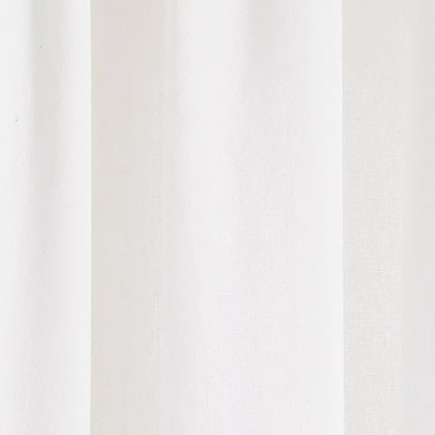 84"x52" Boho Faux Linen Texture Tassel Rod Pocket Window Curtain Panels - Lush Décor 4 84"x52" Boho Faux Linen Texture Tassel Rod Pocket Window Curtain Panels - Lush Décor - Image 2