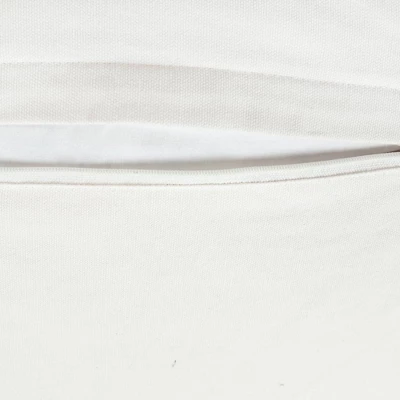 20"x20" Oversize Linear Family-Friendly Cotton Pillow Cover With Tassel - Lush Décor 4 20"x20" Oversize Linear Family-Friendly Cotton Pillow Cover With Tassel - Lush Décor - Image 2