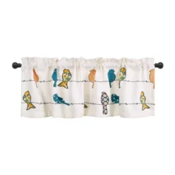 18"x52" Rowley Birds Light Filtering Valance - Lush Décor 14 18"x52" Rowley Birds Light Filtering Valance - Lush Décor -Lush Decor Store GUEST 29d36134 d825 4981 81a9 7395faf8176f