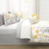 8pc Aprile Soft Reversible Oversized Comforter Set Yellow/Gray - Lush Décor -Lush Decor Store GUEST 2b0aa9ea 40d6 40d3 a95b 7cc0eb93aa9b