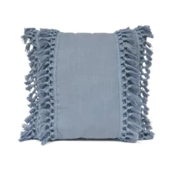 20"x20" Oversize Modern Tassel Square Throw Pillow - Lush Décor -Lush Decor Store GUEST 2c163190 3e4b 40d2 8a12 d7bffb95880a