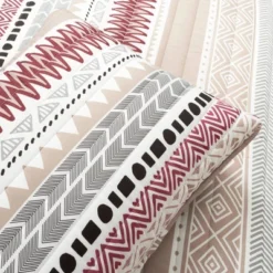 Southwest Stripe Quilt & Sham Set Red/Neutral - Lush Décor -Lush Decor Store GUEST 2c868039 5e72 454c 9b87 6447d47992b8