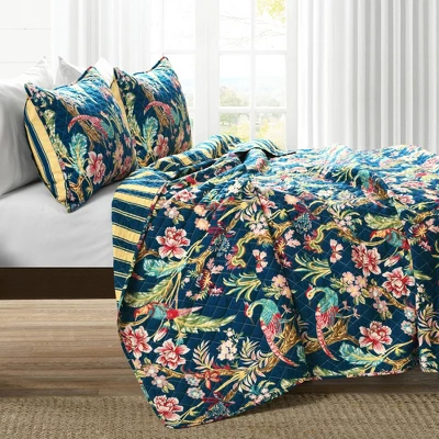 Dolores Quilt Set - Lush Décor 3 Dolores Quilt Set - Lush Décor