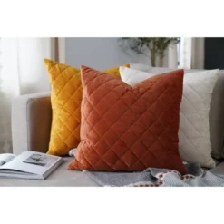 20"x20" Oversize Diamond Velvet Square Throw Pillow - Lush Décor -Lush Decor Store GUEST 30aa9ad0 4aea 43bb a797 f8e68152535f