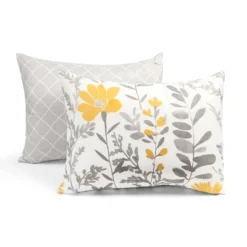 8pc Aprile Soft Reversible Oversized Comforter Set Yellow/Gray - Lush Décor 15 8pc Aprile Soft Reversible Oversized Comforter Set Yellow/Gray - Lush Décor -Lush Decor Store GUEST 31446ce1 0917 43c8 8b5e a89b89aeb221