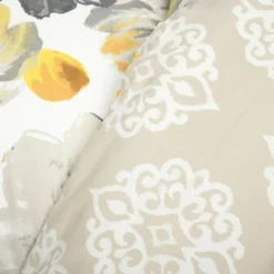 3pc Leah Cotton Duvet Cover Set Yellow/Gray - Lush Décor 12 3pc Leah Cotton Duvet Cover Set Yellow/Gray - Lush Décor -Lush Decor Store GUEST 339e586d de85 44aa a13b f550e659bc96
