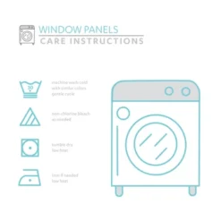 Lush Décor Devonia Allover Light Filtering Window Curtain Panels White/Navy 52X95+2 Set -Lush Decor Store GUEST 353e11ce 0209 4239 9ebb 1aca2dc06368 6