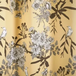 Lush Décor Botanical Garden Light Filtering Window Curtain Panels Yellow 52X84 Set -Lush Decor Store GUEST 3696ed4e 6647 4d98 b537 43c34b98424b