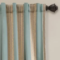 Lush Décor Julia Stripe Light Filtering Window Curtain Set -Lush Decor Store GUEST 36be75b6 b6e9 43b7 88eb 1e97f366663a