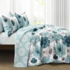 3pc Leah Quilt Set - Lush Décor