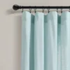 Lush Decor Linen Button Botanical Garden Window Curtain Panels Blue/Gray Single 40X84 -Lush Decor Store GUEST 397b4723 1f3b 4d49 ba81 e8f3b355cd55