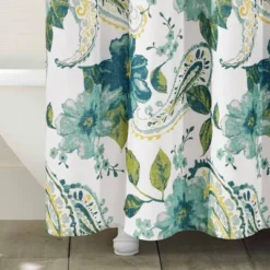 Floral Paisley Shower Curtain Blue - Lush Décor -Lush Decor Store GUEST 3b24c074 aa99 4294 ad1f 3df6501cc8da