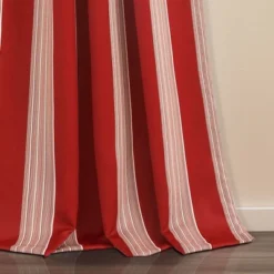 Lush Décor Julia Stripe Light Filtering Window Curtain Red Set 52x84 10 Lush Décor Julia Stripe Light Filtering Window Curtain Red Set 52x84 -Lush Decor Store GUEST 3d17dcbc 5b90 4636 bb2f dede0ae3babe