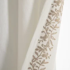 Luxury Modern Flower Embroidery Border Window Panel 14 Luxury Modern Flower Embroidery Border Window Panel -Lush Decor Store GUEST 404713b9 a6e8 420f aa23 cdbac3defec8