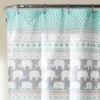 Elephant Striped Shower Curtain - Lush Décor -Lush Decor Store GUEST 4104d127 d91f 40d1 8e6e 9fcf804661fe