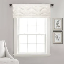18"x52" Wave Texture Valance - Lush Décor -Lush Decor Store GUEST 421f3408 23ee 40fa a2e8 7a3ca0d44279