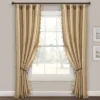 Lush Décor Luxury Regency Faux Silk Two Tone Tassel Window Curtain Panels Taupe 52x84 Set -Lush Decor Store GUEST 42811b3e 0feb 4922 9a84 08071d9ebede