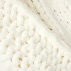 40"x50" Hygge Soft Cozy Chunky Knitted Throw Blanket - Lush Décor -Lush Decor Store GUEST 43c30a43 60ec 4a64 98cc 039a889355d4