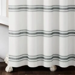 Farmhouse Striped Shower Curtain - Lush Décor -Lush Decor Store GUEST 453a9cb0 5360 40d6 99cb c9579a338aee