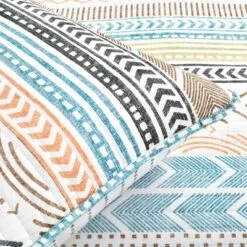 Lush Décor 3pc Hygge Geo Reversible Cotton Quilt & Sham Set 11 Lush Décor 3pc Hygge Geo Reversible Cotton Quilt & Sham Set -Lush Decor Store GUEST 464c5631 255d 4461 bf69 ce8a8aa8c8e0