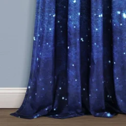52"x84" Kids' Make A Wish Space Star Ombre Window Curtain Panels Navy/White Set - Lush Décor -Lush Decor Store GUEST 470daac4 4252 4ad3 9520 b25b66d2cbe6