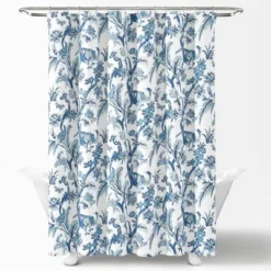 Dolores Shower Curtain Blue - Lush Décor 9 Dolores Shower Curtain Blue - Lush Décor -Lush Decor Store GUEST 4a96f6e1 4363 41f7 b7a6 b4bb822d1e74