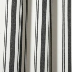2pk 42"x84" Light Filtering Farmhouse Striped Yarn Dyed Curtain Panels Black - Lush Décor -Lush Decor Store GUEST 4aefe751 6ecb 464b 8272 e4e75ddd48b3
