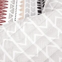 Southwest Stripe Quilt & Sham Set Red/Neutral - Lush Décor -Lush Decor Store GUEST 4b22e5fe 7ba2 4e0f b4c8 3f39f6ee71e1