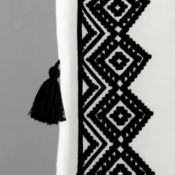 Lush Décor Aztec Diamond Border Tassel Window Curtain Panels Off White/Black Single 52X84 17 Lush Décor Aztec Diamond Border Tassel Window Curtain Panels Off White/Black Single 52X84 -Lush Decor Store GUEST 4c328581 bc4d 4bd2 a994 e156e3fab2a4