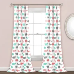 Whale Window Curtain - Lush Décor -Lush Decor Store GUEST 5330ae0a 0d6c 4bc2 ab99 348eec9e2e61